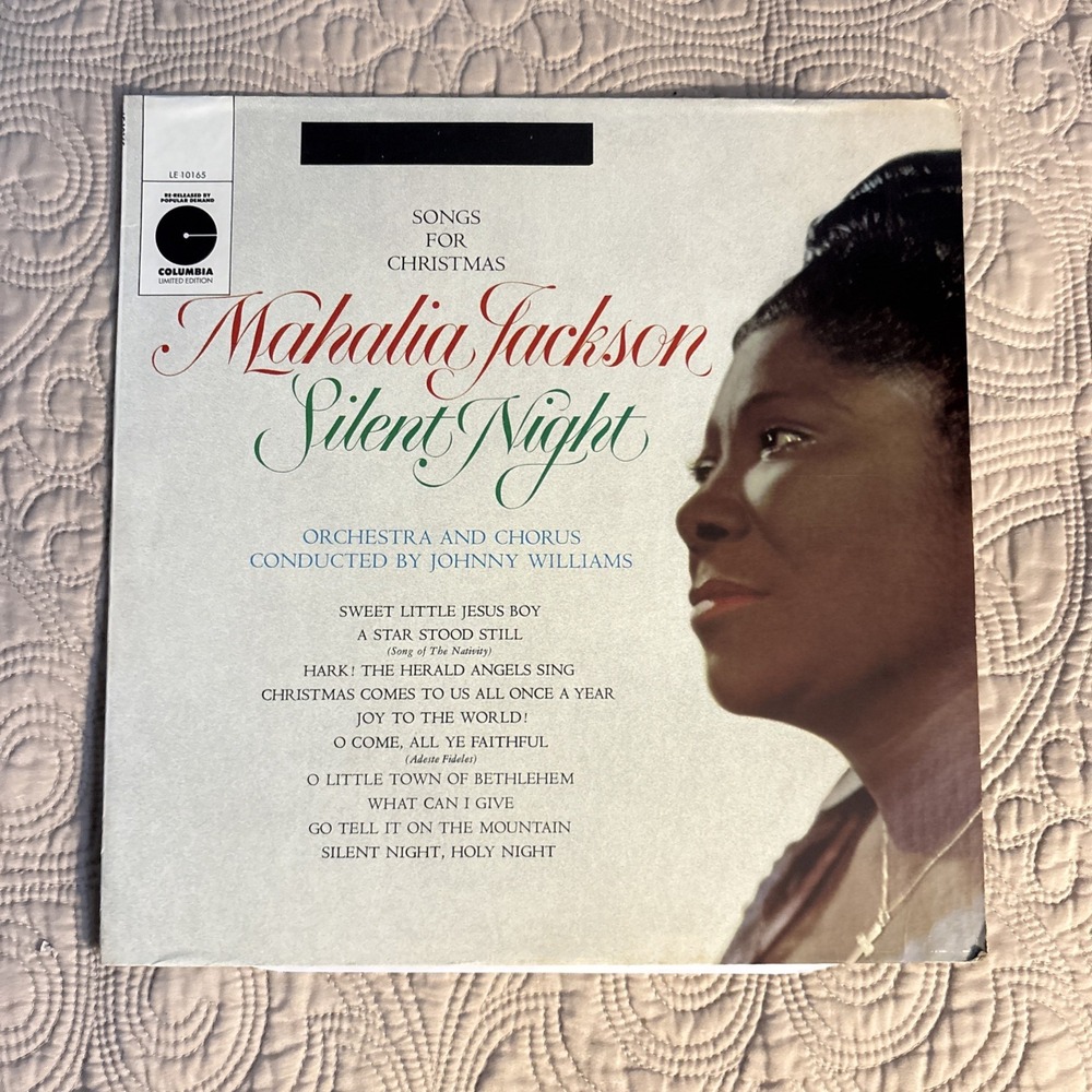 Mahalia Jackson-"Silent Night"-Columbia Limited Edition